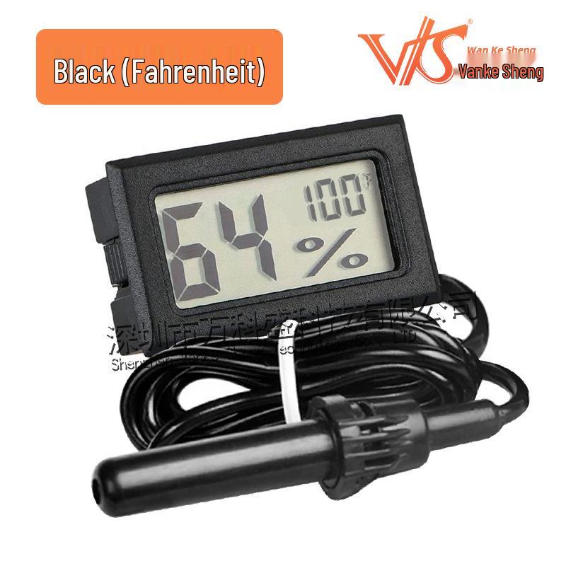 Digital Thermohygrometer FY-12: Electronic Temperature & Humidity Meter with Probe