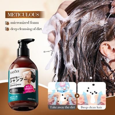 Anti-Haarausfall-Shampoo, Reinigungs- und Antischuppenschaum, Anti-Haarausfall, Ölkontrolle, flauschiges Haar, Feuchtigkeitsversorgung und Pflege für das Haar