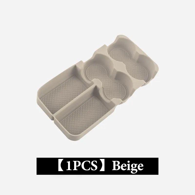 For Changan Deepal S09 2025 2026 Car Refrigerator Silicone Storage Box Non-slip Tray Storage Fixed Silicone Pad Accessories