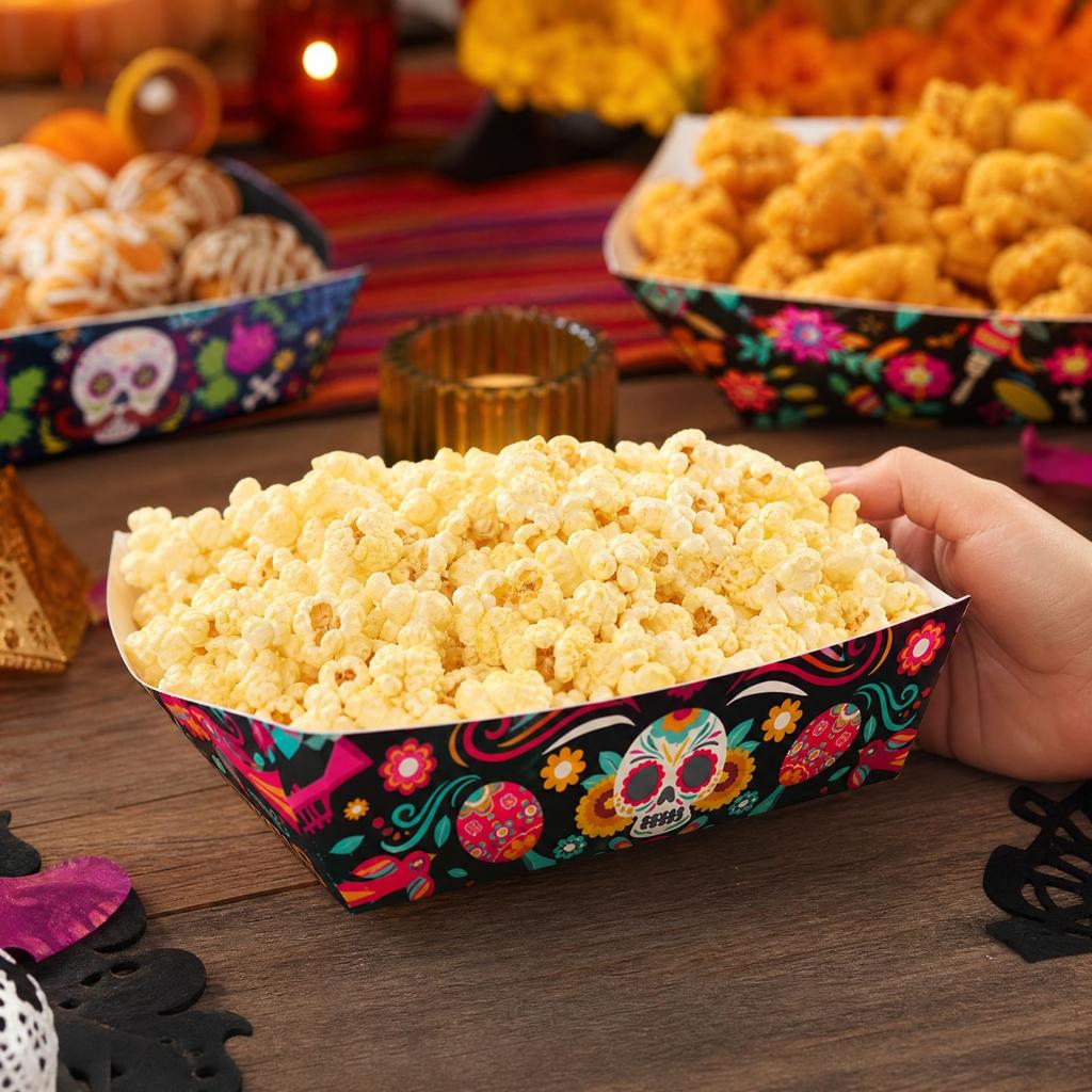 Party Cardboard Serving Tray for Baked Goods, Desserts and