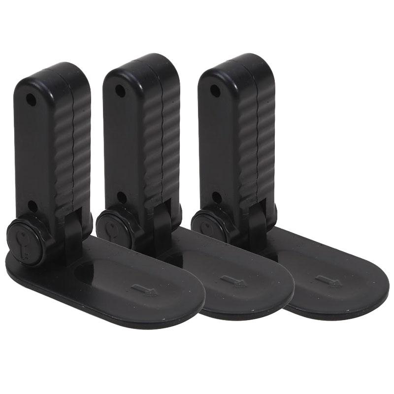 2025 Easy-Install White Fridge & Freezer Door Lock Bedroom Door Lock Rotate Without Drilling Holes No Tools or Drilling Required