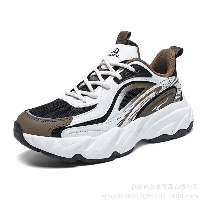 High Quality Low-top Thick-soled Cushioning Sneakers Outdoor Casual Shoes New Comfortable Dad Shoes