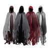 Halloween Płaszcz z kapturem dla dorosłych Średniowieczny Czarownica Czarodziej Peleryna Unisex Kostium Ducha Krzyk na Imprezę Kostiumową Cosplay