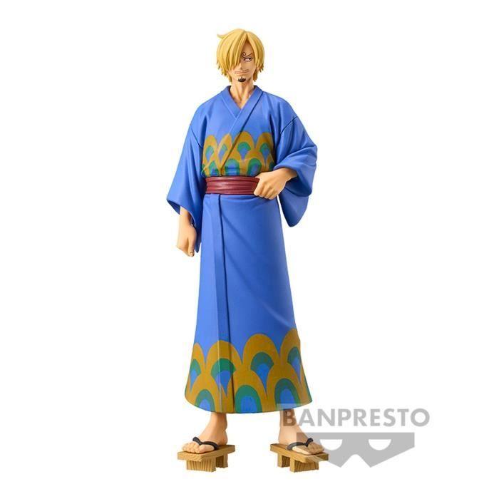 Figurine - BANPRESTO - Sanji - DXF-The Grandline Series - Wanokuni - 17cm
