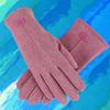Women's Velvet Touchscreen Winter Gloves - Versatile, Warm, & Ideal for Outdoor Cycling