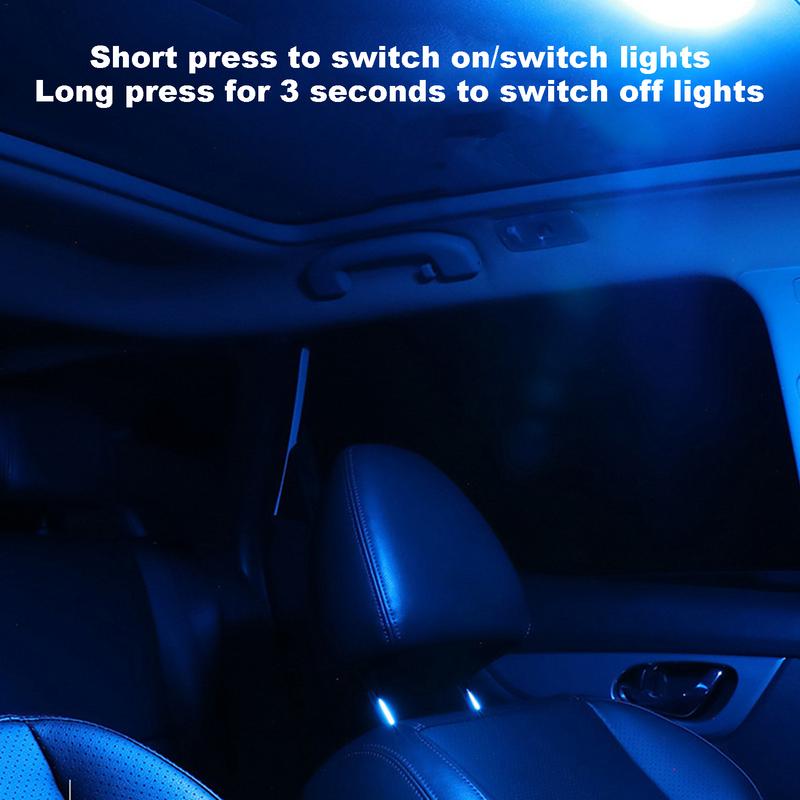 For Refer To Description Led Interior Car Lights Dome Touch Sensor Car Lights Inside Your Car Magnetic Led Lights With 7 Colors