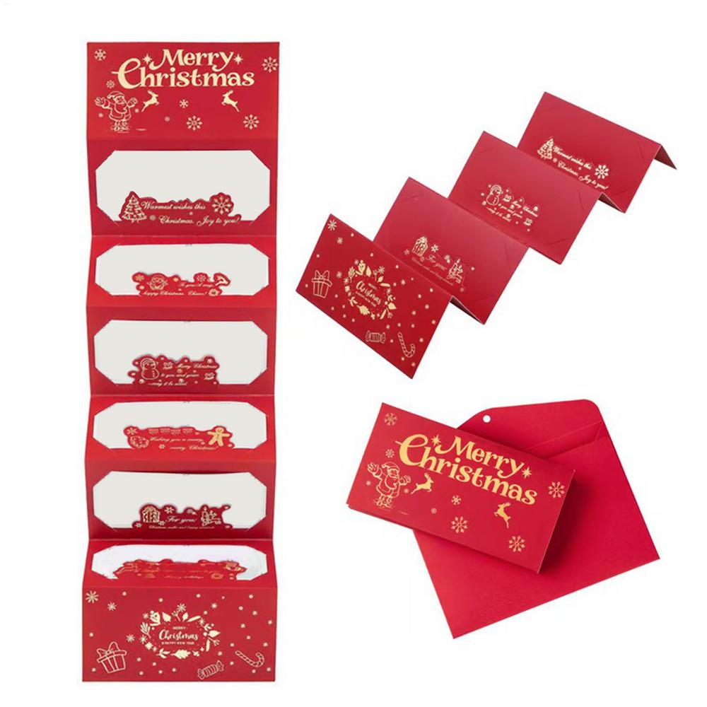 Christmas Money Envelopes For Cash Cash Holder Envelope Winter Holiday Reusable Creative Stocking Stuffers Christmas Party