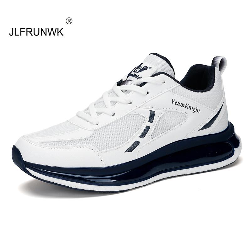 Running Shoes Men Lightweight Anti-slip Wear-resistant Casual Shoes Men Lace-up Sports Solid Color Breathable Walking Shoes Men
