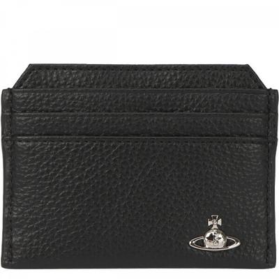 Vivienne Westwood 3d Orb Logo Slim Card Wallet S000d N403