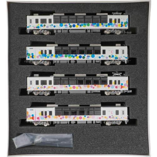 Greenmax N Gauge Tobu 634 Skytree Train with Logo, 4-Car Set, Powered, 31896, Model Train