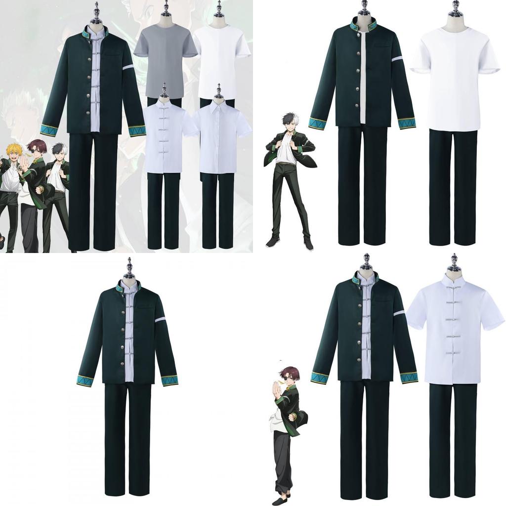 Polyester Windproof Windbreaker Cosplay Outfit With Accessories