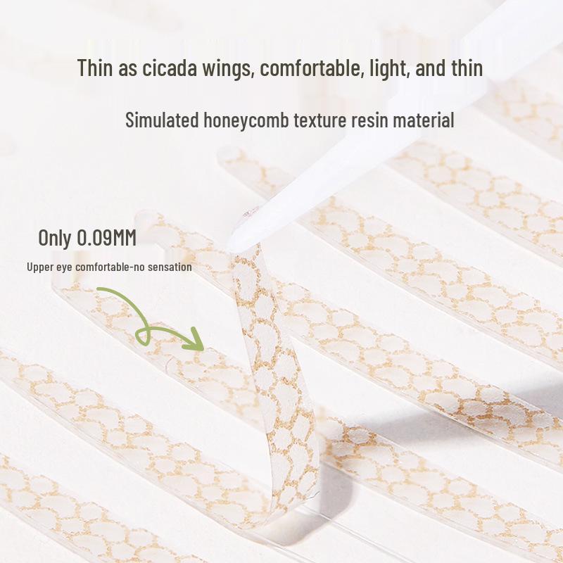 Natural Waterproof Invisible Eyelid Tape for Puffy or Single Eyelids – Big Eye Beauty Stickers for Women