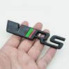 3d Metal RS Logo VRS Car Front Grill Emblem Rear Trunk Badge for Skoda VRS Octavia 1 2 3 Rapid Kodiaq Karoq Fabia Kamiq Superb EH4