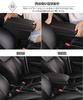 BTtime Suzuki Jimny Compatible with JB64W and Black Leather Console Box with Compatible with OEM USB Easy for the New Jimny Armrest, JB74W, Storage,