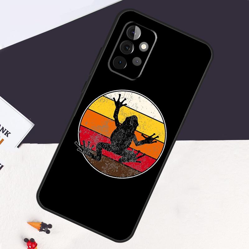 Cartoon Frogs Case For Samsung Galaxy A22 A16 A33 A36 A56 A26 A15 A55 A53 A35 A32 A52 A54 A34 A14 A05 A06
