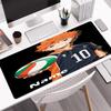 Custom Name Haikyu Theme Mouse Pad, Non Slip Rubber Base, Multifunctional Office & Home Decor, Perfect for Workspace Personalization.
