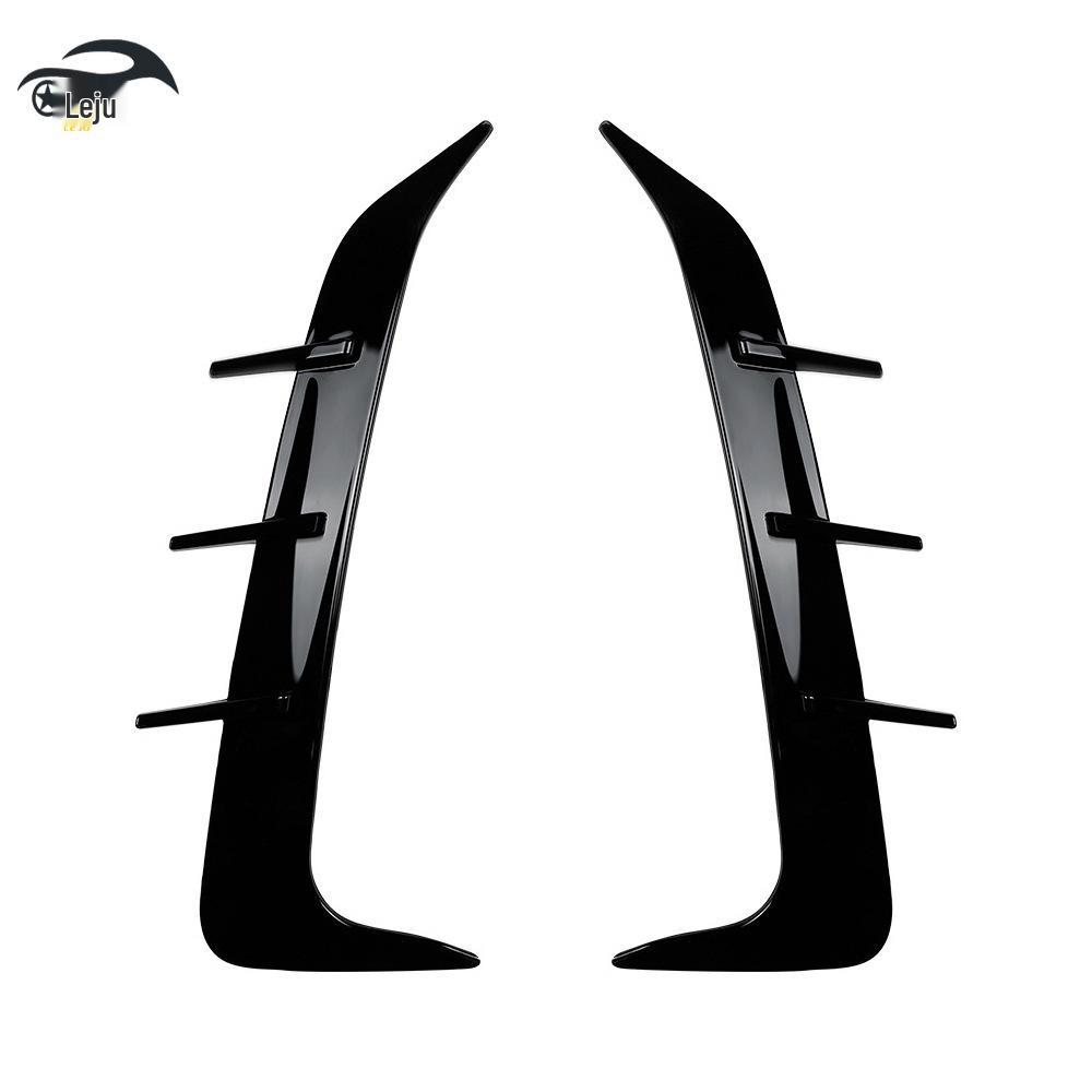 BMW X6 G06 Rear Bumper Diffuser Air Vent Decal, Gloss Black Gloss Black