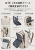 SUMOCMI Business Backpack, Large Capacity, for Men and Women, Travel Bag, Large Capacity, with Shoe Pocket, 3-Way, 180° Opening Design, Waterproof,
