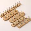 INS False Nail Tip Holder Nail Art Practice Nail Display Chess Board  Nail Art Practice