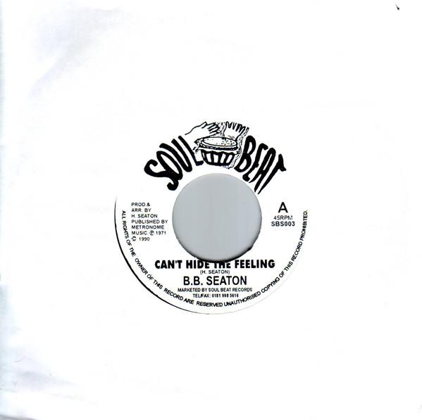 

7-дюймовая пластинка BB. SEATON Cant Hide The Feeling Are We Loo SBS003 Soul Beat 1990 Великобритания Регги Ска Даб Б/у
