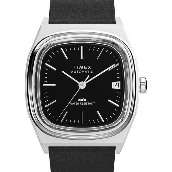 TIMEX Automatic Watch TW2Y07500 Mechanical Black E-Line Men's