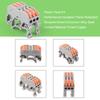 Din Rail Wire Connector  Fast Universal Compact Electric Cable LED Light Lamp Conector Wiring Conductor Terminal Block 2/3pin