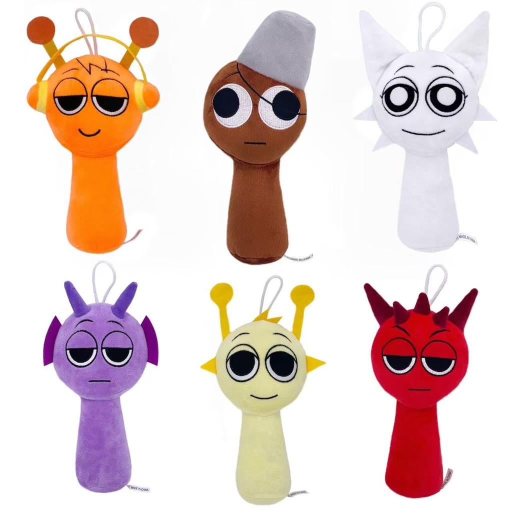 Sprunki Plüschtiere Sprunki Plüschpuppe Sprunki Spiel Cartoon Kissen Kinder Geburtstagsgeschenke Stoffpuppen Weihnachtsgeschenk