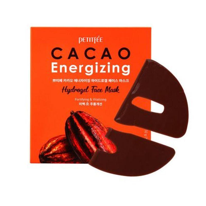 

[PETITFEE] Cacao Energizing Hydrogel Face Mask (5ea)
