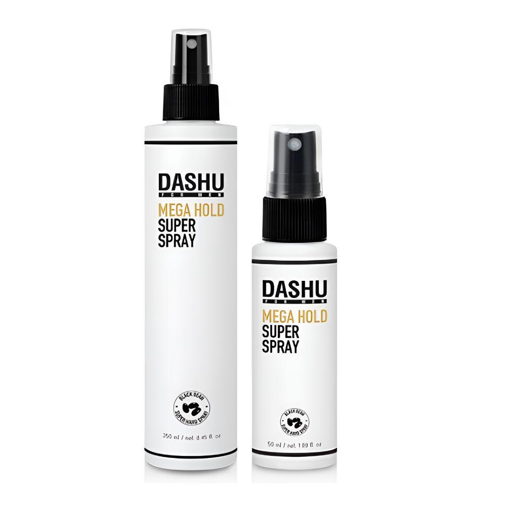 DASHU For Men Premium Mega Hold Super Hair Spray 250ml + 50ml Strong Hold Long Lasting Styling Spray