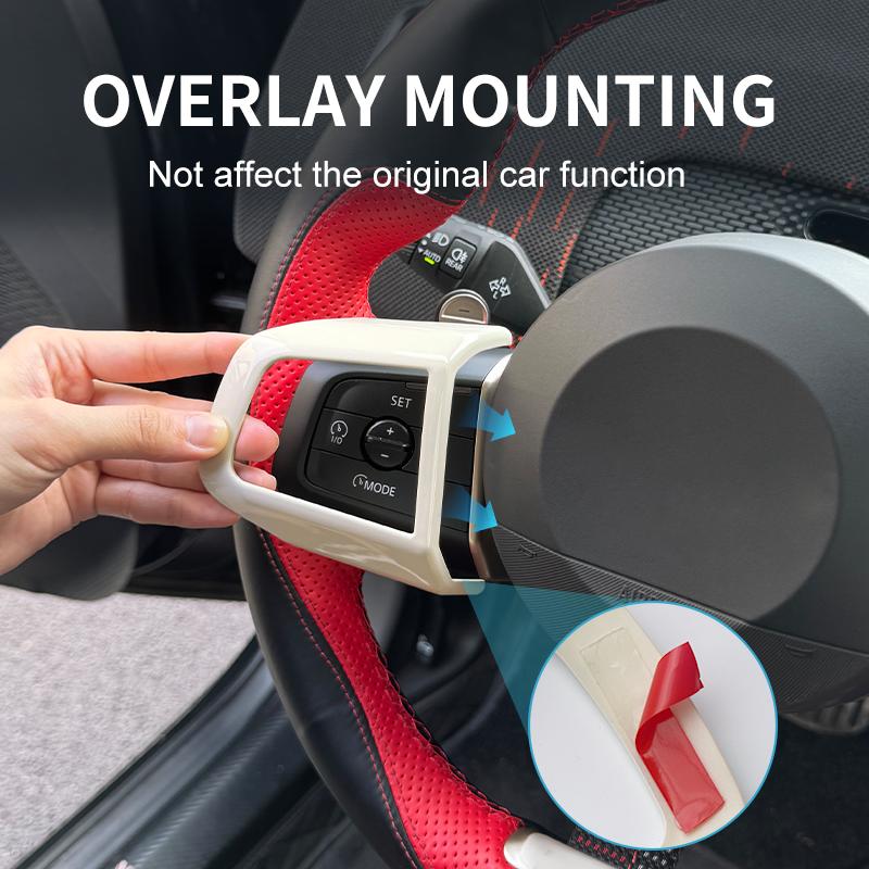 Car Steering Wheel Center Panel Button Cover For Mini Cooper F65 F66 F67 U25 J01 J05 Countryman Decoration Interior Accessories