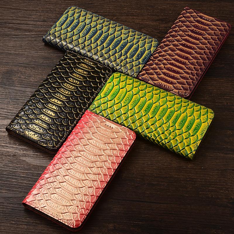 Genuine leather flip cover for OPPO K12X, K11, K10pro, K9, K7, R17, R15 - protect your phone in style.