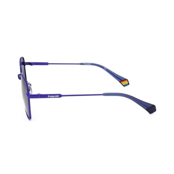 Lunettes de Soleil Polaroid PLD 6170/S 53/21/140 GEG TRANSPARENT BLUE STAINLESS STEEL UNISEX PLD SUN PLD 6170/S GEG 53 21 140