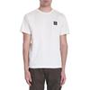 Plain Slim Fit Crew Neck Short Sleeve T-Shirt Men Tops White K1S1521000-39S0013-V0093