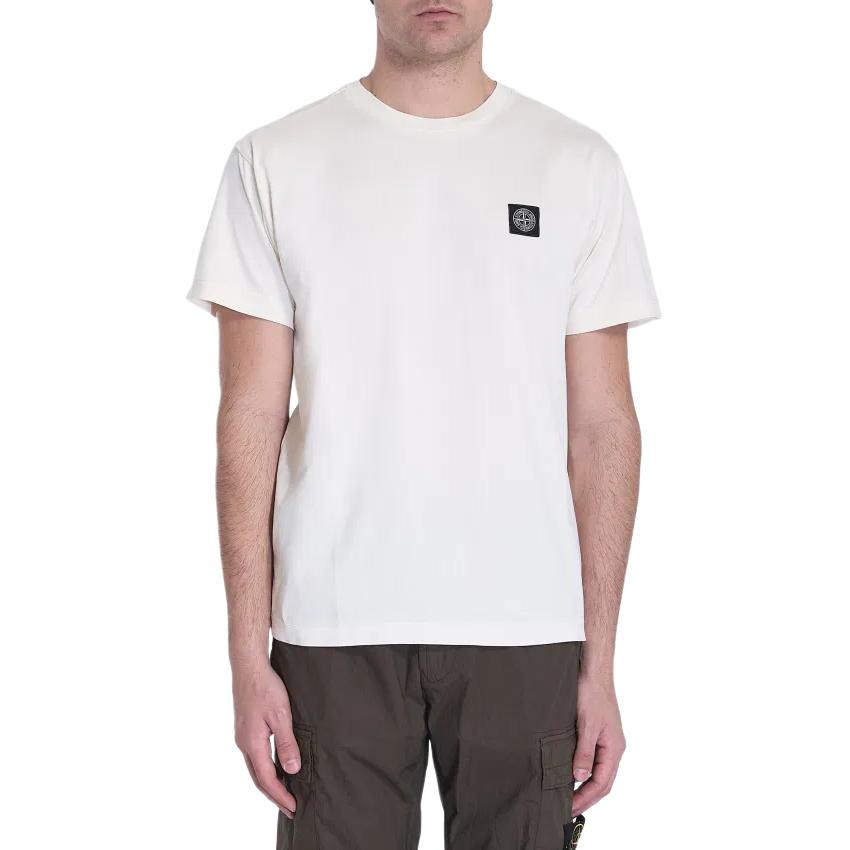 

Stone Island Plain Slim Fit Crew Neck Short Sleeve T-Shirt Men Tops White K1S1521000-39S0013-V0093 XXL