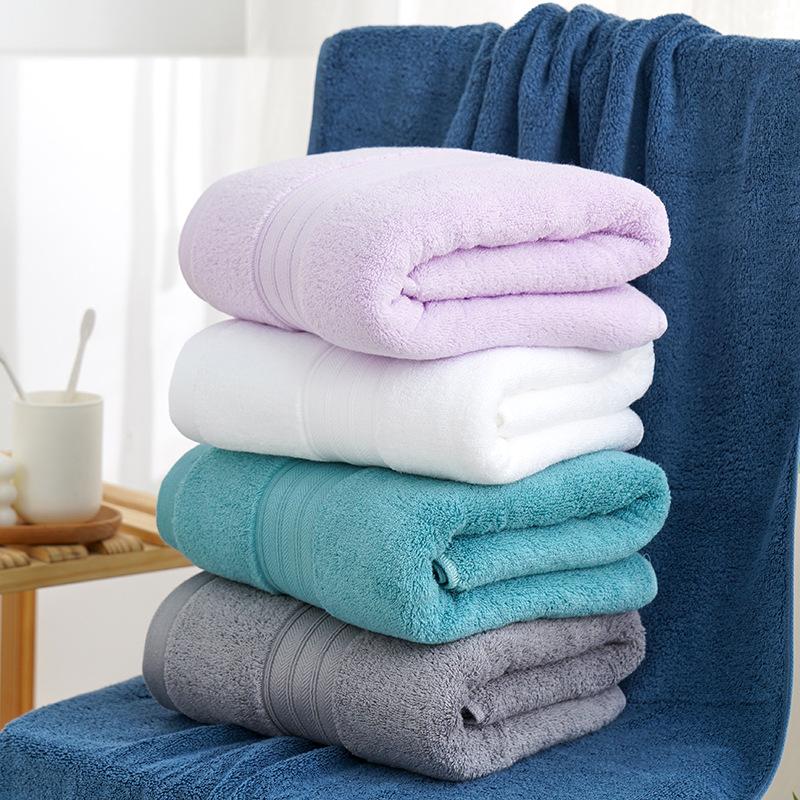 

Банные полотенца из чистого хлопка, Хлопок, Взрослые бытовые водопоглощающие полотенца для отеля, салона красоты, Можно вышить 70*140cm