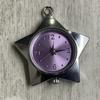 Star Design Pocket Watch Pendant Retro Style Pocket Watch Gift Keychain Ornaments  Gift Giving