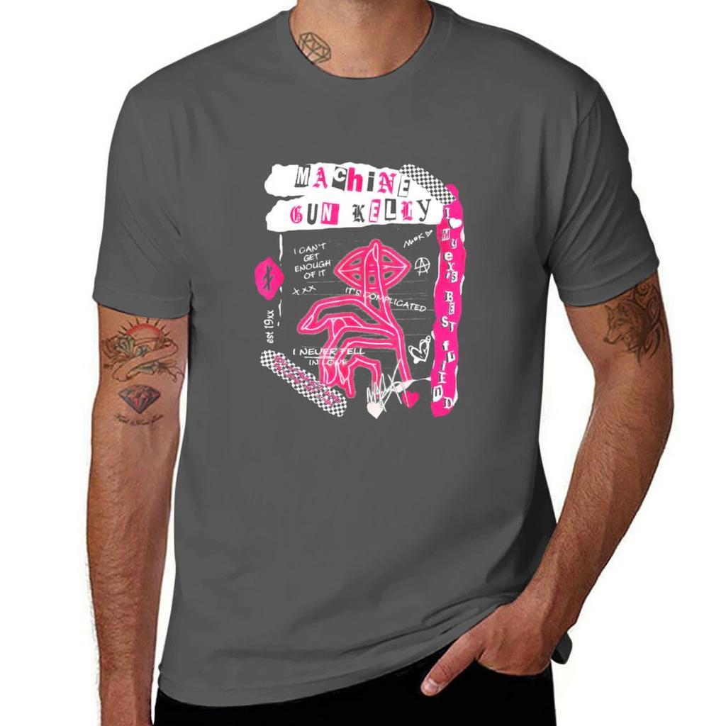 Vintage Graphic Machines Guns Art Kellys Limited Design T-shirt T Shirts For Man Cotton Man T Shirt Heavy Cotton T-shirt