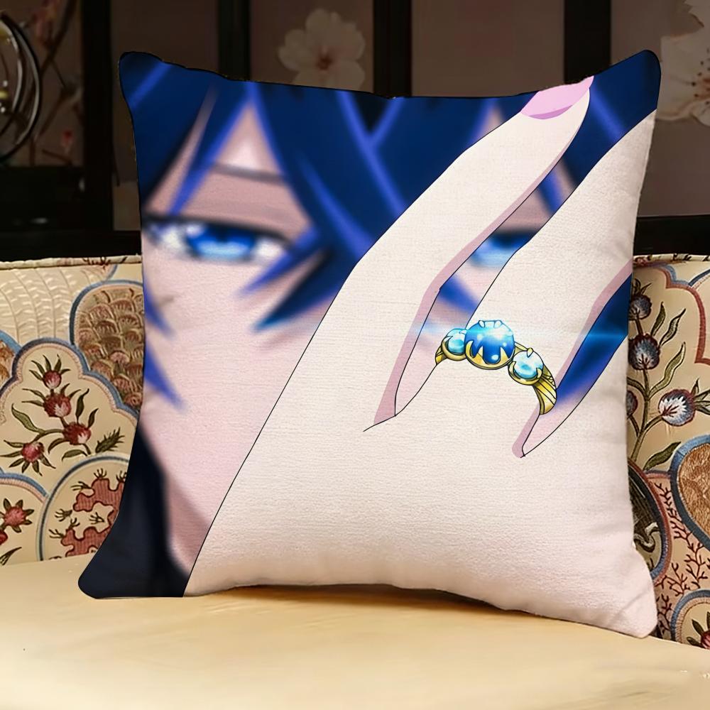 th TTime Loop ANIME Pillow Case Pillowcase Doublesided Printed Sofa Cushion Bedroom Headboard Pillow