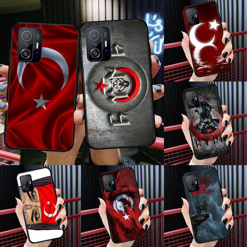 Turkey Turkish Flag Case For Xiaomi 13 14 Ultra 11T 12T 13T 14T Pro POCO X7 Pro X3 X5 X6 F3 F5 F6 M6 Pro Cover