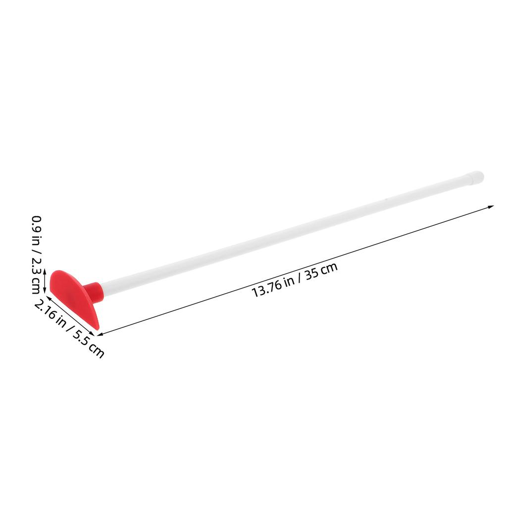 2Pcs Silicone Jar Scraper Spatulas Food Grade Flexible Bottle Scraper Tool Kitchen Blender Skinny Design Tall Jars