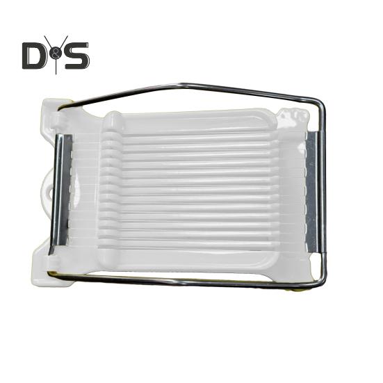 Potato Egg Slicer Easy Press Food Slicer Luncheon Meat Cutter with 14 Stainless Steel Wires Cheese Slicer for Soft Fruit Tofu Dragon Fruit