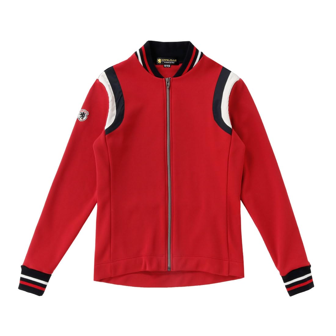 

Kapelmuur Varsity for Cycling Made in Japan Jacket, Red, WL, Fall/Winter (5°C-15°C),