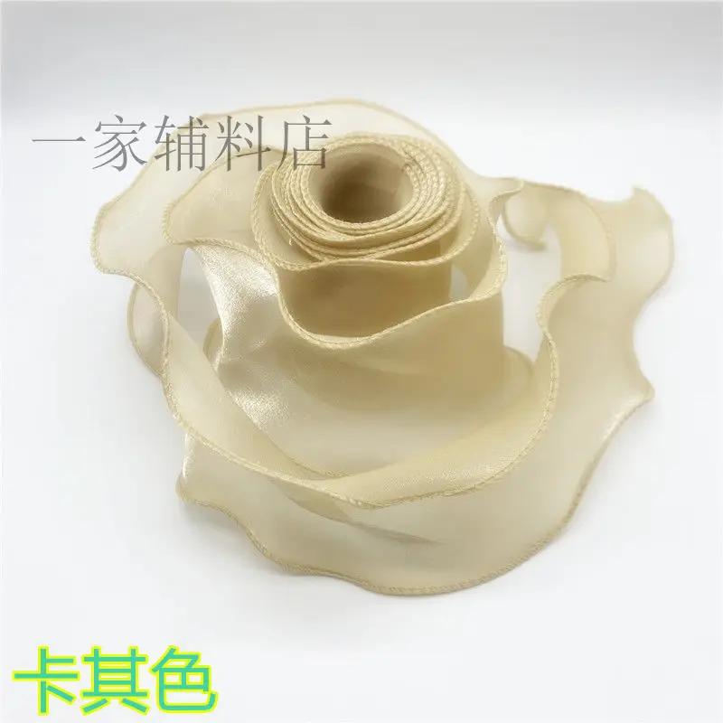 Ins Streamers Decoration Ribbons Wedding Party Gifts Wrapping String DIY Handmade Bow Festival Supplies Bouquets Overwrap Strap