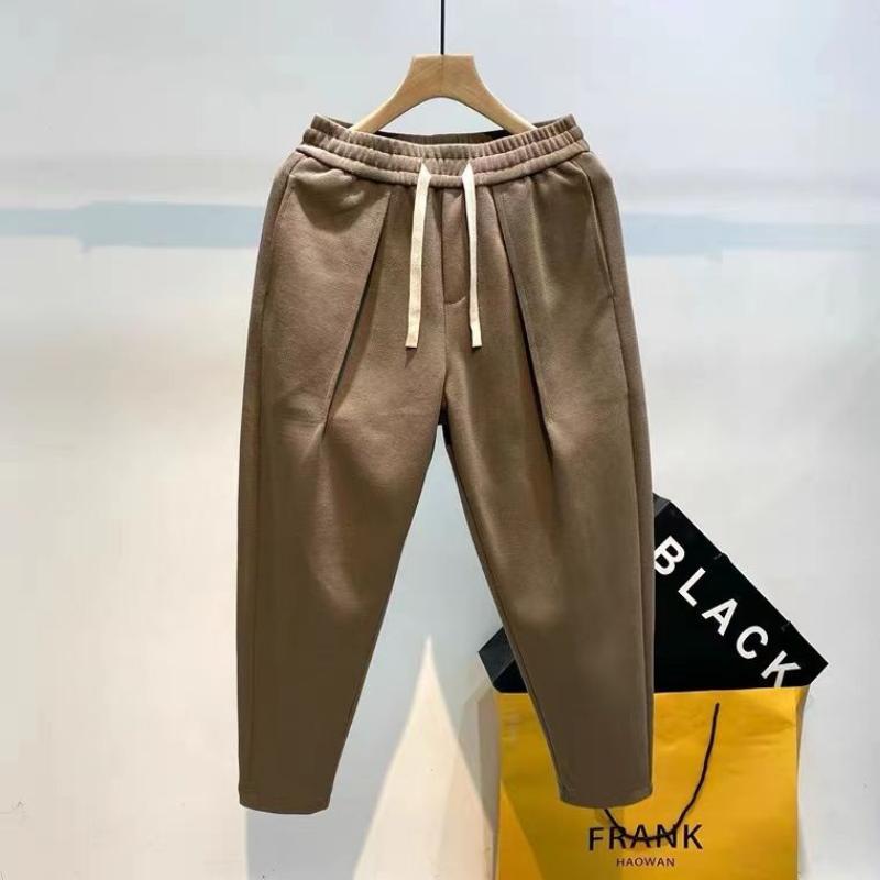 Autumn Winter Men's Casual Sweatpants Wide Leg Trousers Men's Loose Trousers Casual Simple Versatile Pants
