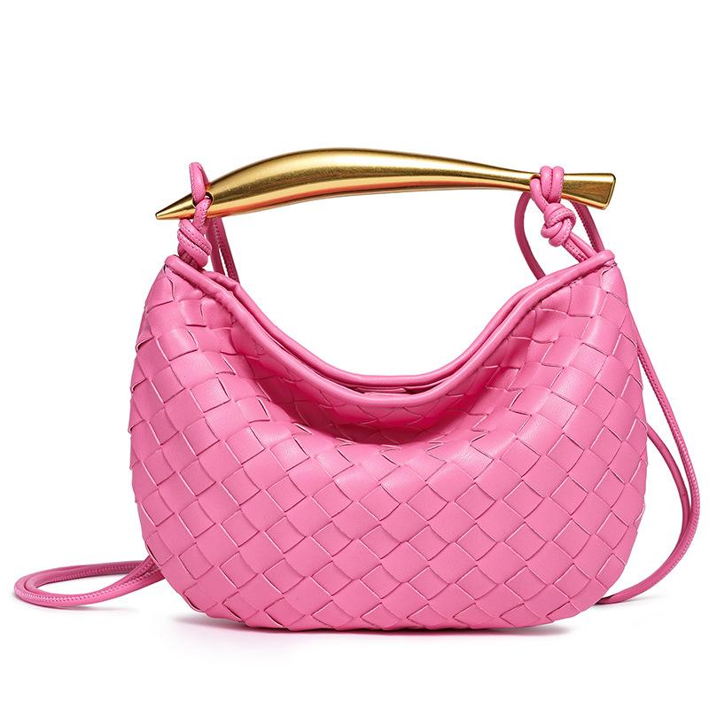 Hot-selling Cute Mini Sardines Woven Bag Small Hand-held Messenger Woven Women's Bag