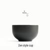 Zen Black Ceramic Master Tea Cup