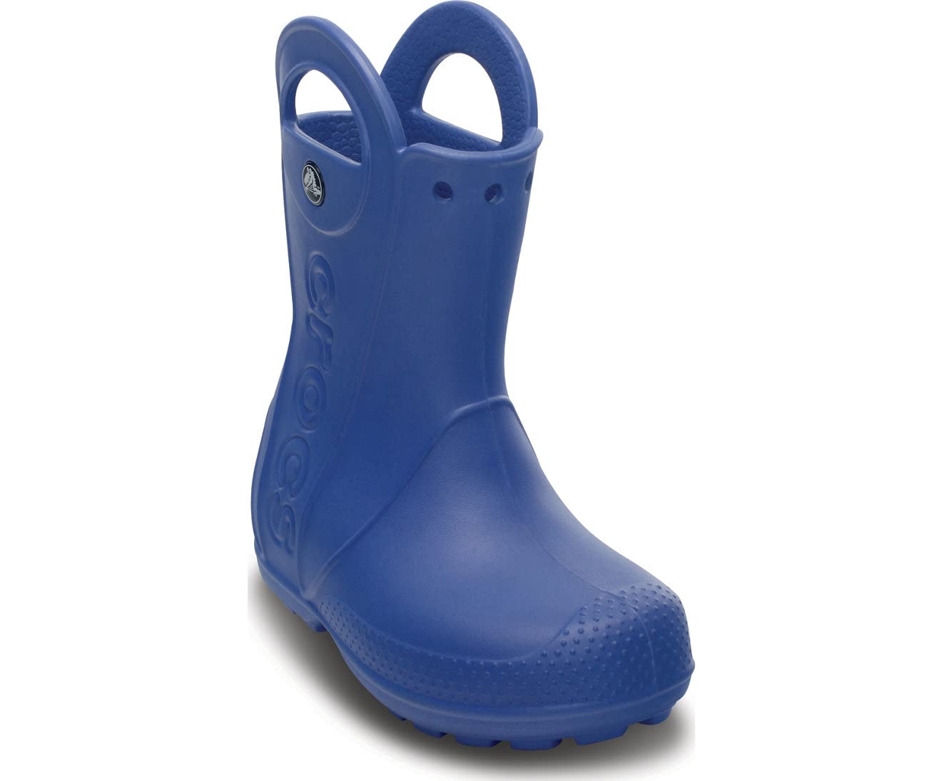 

Crocs Handle It Rain Size 10 Toddler Boots, Blue, синий