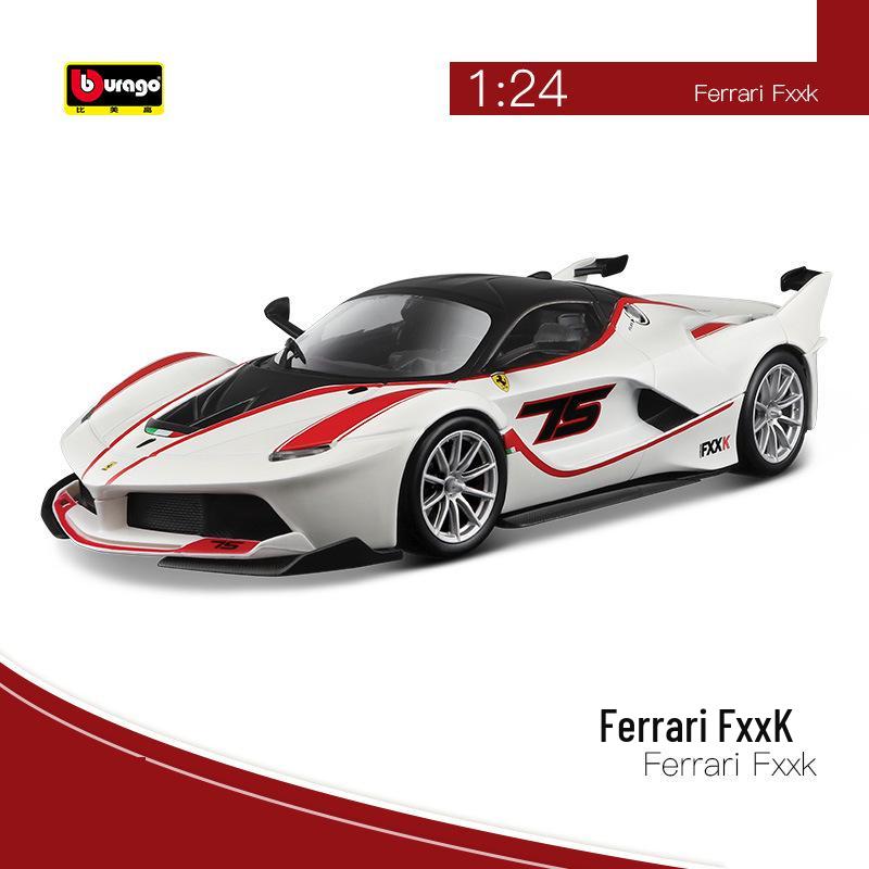 Bimego 1:24 250GTO Racing FXXK Alloy Car Model - Boys Gift