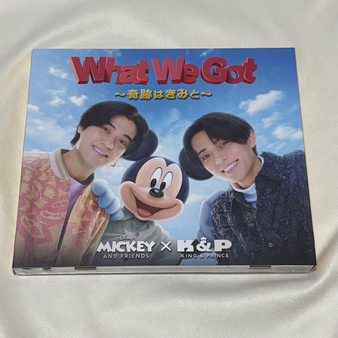 

[USED] King & Prince What We Got / IKnow First Press Limited Edition A