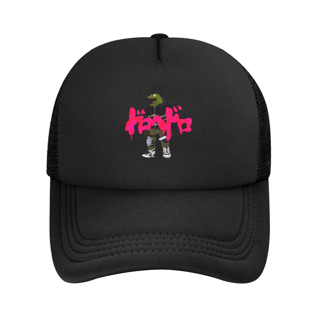 Dorohedoro Cleaners Mesh Baseball Caps Unisex Women Curved Trucker Hat Unisexga Fanart Nikaido Breathable Summer Dad Hat